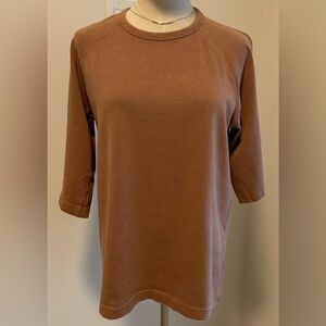 Zara Women's Tan Long Sleeve Top